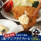 新鮮 急速冷凍 業務用箱入りの逸品 三陽のあじフライフィー…