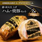 薪 炭火仕上げハム 焼豚 H-6-k〈480g〉ハム