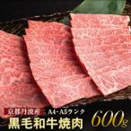 ふるさと納税 亀岡市 京の肉 ひら山厳選 京都産黒毛和牛 A4,A5 焼肉用 600g