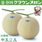 クラウンメロン 白等級 中玉 2玉