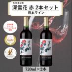 ふるさと納税 上越市 G20大阪サミットワーキングランチ採用 岩の原ワイン 深雪花 赤 2本セット
