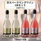 ふるさと納税 上越市 岩の原ワイン　善スパークリングワイン4本セット