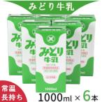 LLみどり牛乳 ご サイズ 1000ml×6本