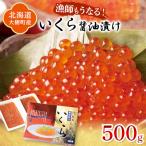 ふるさと納税 大樹町 北海道産 鮭いくら醤油漬け 計500g(250g×2パック)【漁協直送】