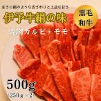伊予牛絹の味 焼肉用カルビ モモ500g 250g×2