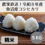 魚沼産コシヒカリ 山清水米 精米5kg