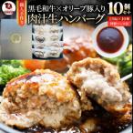 黒毛和牛&amp;オリーブ豚入り生ハンバーグ