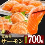 ふるさと納税 泉佐野市 北極圏サーモン ポーション 700g 010B1329
