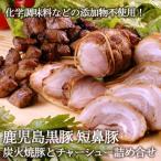 鹿児島黒豚 短鼻豚 たんびとん チャーシューと炭火焼豚詰合…