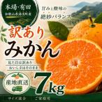 訳あり 有田みかん7kg 6.5kg+補償分500g