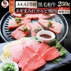 A4 A5等級 黒毛和牛 カルビ焼肉 ネギまみれ 250g
