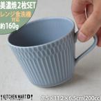 美濃焼 さざなみ 8.5カフェカップ ブルーグレー