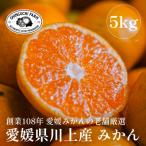 ふるさと納税 八幡浜市 愛媛みかんの老舗厳選【愛媛県川上産 みかん5kg】新口農園【C70-1】