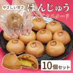 ぱんじゅう リンゴカスタード味 10個入り