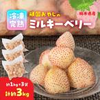 頑固おやじの冷凍完熟ミルキーベリー合計3kg