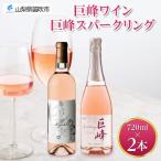 ふるさと納税 笛吹市 巨峰ワイン・巨峰スパークリング 720ml 2本 ワイン 酒 果実酒 モンデ酒造 山梨県 笛吹市