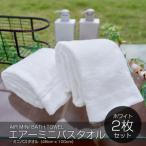 ふるさと納税 泉佐野市 エアーミニバスタオル 2枚(ホワイト) 099H1876