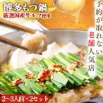 博多もつ鍋2~3人前×2セット 博多もつ鍋太閤