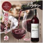 越後ワイン 赤 750ml