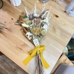 ドライフラワーお任せスワッグナチュラル系