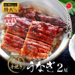 炭火手焼三河一色産鰻蒲焼特大2尾 1尾186g以上