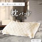 ふるさと納税 桐生市 シルク100%枕パッド