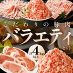京都産こだわりの豚肉 バラエティセット 4kg以上