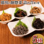廣川の惣菜のような佃煮 佃惣菜 佃煮 5種詰合せ