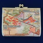 財布 仕立屋甚五郎オリジナル 平安絵巻がま口財布