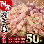 焼き鳥5種食べ比べセット 合計50本