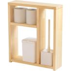木製トイレラック WH
