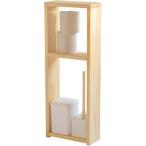 木製トイレラック WH