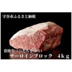 常陸牛 ひたちぎゅう A5等級 サーロインブロック 4kg