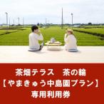 お食事券 茶畑テラス茶の輪利用券 やまきゅう中島園プラン2…