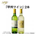 ふるさと納税 甲州市 蒼龍葡萄酒『甲州ワイン』飲み比べ白ワイン2本セット B12653