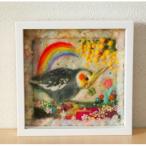 うちの子インコ羊毛フェルト刺繍 オーダーメイド