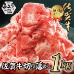 ふるさと納税 多久市 佐賀牛 切り落とし 和牛 牛肉 1kg (500g×2P)