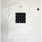 久留米絣Tシャツ 白 男女兼用サイズ XS