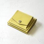 レモン カラーのミニ財布