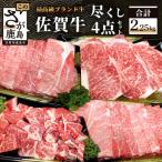 牛肉 ステーキ 佐賀牛三昧4点セット 総計2.25kg