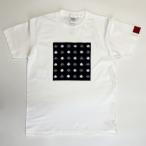 久留米絣Tシャツ 白 男女兼用サイズ