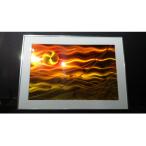 金属 絵画 スピンアート