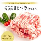 伊達産 黄金豚 豚バラ スライス 300g×6パック
