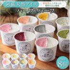 ふるさと納税 阿蘇市 阿蘇天然アイス ハーフ&ハーフ 8個セット