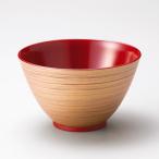 越前塗 金刷毛多用大椀 吟朱 φ14×8.4cm