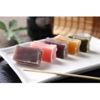 本竹皮包み羊羹5本セット 本煉 柚子 桜 抹茶