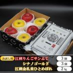 お試し用江刺りんごサンふじ&amp;シナノGと江刺金札米ひと…
