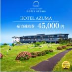 HOTEL AZUMA 宿泊補助券 ホテル吾妻 45,000円分