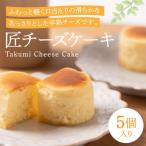 ふるさと納税 八代市 匠チーズケーキ 5個入り【ゆめの樹】
