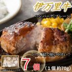 ふるさと納税 伊万里市 【伊万里牛100%使用】ちょっと贅沢おうちごはん!!伊万里牛ハンバーグ(約70g×7個)